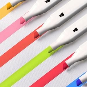 Marqueurs d'art innovants Ensemble à double pointe à base d'<span class=keywords><strong>alcool</strong></span> comprenant un stylo mélangeur Fournisseur en gros - Product Image 4