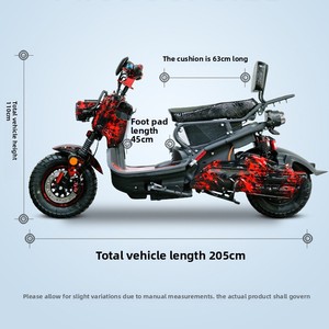 Scooter/<span class=keywords><strong>Moto</strong></span> <span class=keywords><strong>électrique</strong></span> Zuma pour adultes - Style rétro, batterie lithium améliorée, 2000W, haute vitesse, longue portée, capacité de montée en pente, 150 kg - Product Image 4