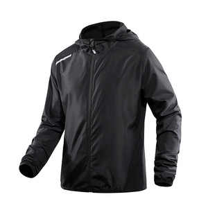 <span class=keywords><strong>Veste</strong></span> bomber pour <span class=keywords><strong>homme</strong></span>, légère, en soie glacée, pour l'extérieur, à séchage rapide, respirante, protection solaire - Product Image 1