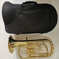 High Quality Brass Baritone Instruments with Gold Lacquer Finishing