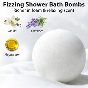 Großhandel Custom Vegan Sprudel Duschbad Bubble <span class=keywords><strong>Balls</strong></span> Spa Relax Bio Natürlicher Stress abbau Bitter salz Magnesium Bade bombe - Product Image 3