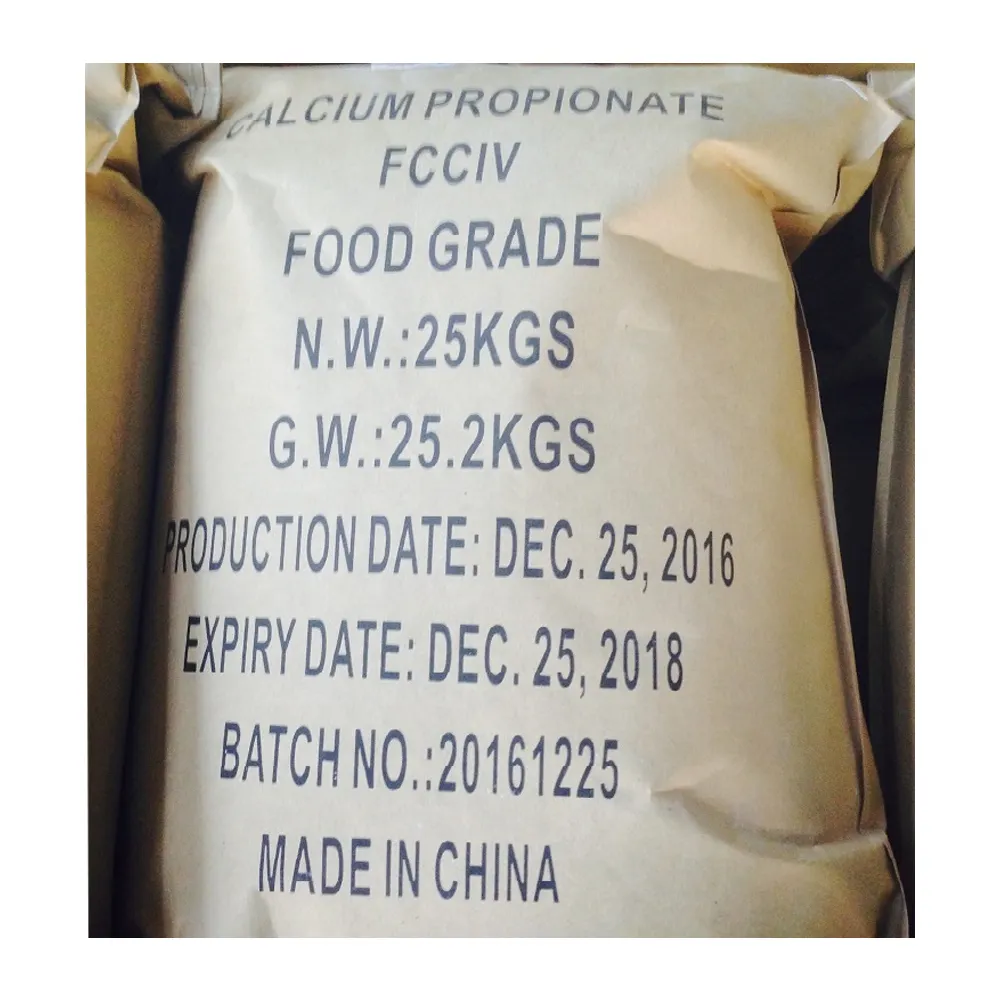 Calcium Propionate 99% food grade Calcium Propionate powder sodium Propionate de calcium Propionato de calcio