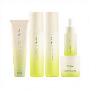 Icesea - Set de Solución Herbal Antienvejecimiento para el Acné Facial con Árbol de Té Australiano - Kit de Cuidado Diario para Reducir la Grasa de la Piel para Adultos, Todo Tipo de Piel - Product Image 2