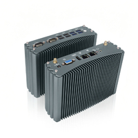 Mini PC Industrial de 6 Núcleos y 12 Subprocesos I7 10710U, 4 Puertos USB 3.0, LAN Dual, COM, VGA, HDMI, Sin Ventilador, para Visión Artificial y IA
