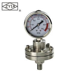 مقياس ضغط مملوء بالسائل للاتصال بالغاز أو الزيت - Product Image 6