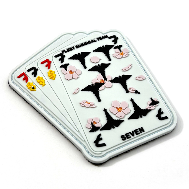 Excellent Silicone Soft PVC Custom Logo 3D Hok and Loop Iron on Backing Embroidery Rubber Patch for Clothes Garment Jeans Hats