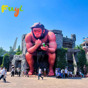 Decoración de entrada de zoológico Mono inflable gigante Inflable King Kong Animal Modelo Mascota Globo - Product Image 3