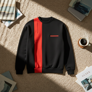 Sudadera con Capucha con Estampado de <span class=keywords><strong>Araña</strong></span> 3D, Rayas Rojas y Negras, Cuello Redondo, Manga Larga, Poliéster, Informal, para <span class=keywords><strong>Hombre</strong></span> - Product Image 2