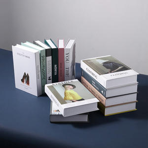 Ornements de livres en papier artificiel, style scandinave moderne, écologiques, simples, pour bibliothèque, bureau, décoration de la maison, accessoires de photographie - Product Image 2