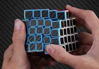 Puzzle promotionnel lisse 4x4x4 Cube magnétique Cube de vitesse magique jouets pour enfants et adultes Challenge EXW