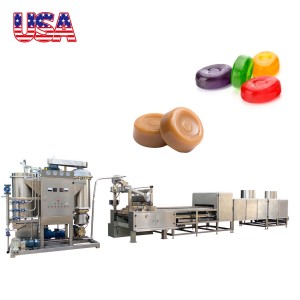 Nuevos componentes de núcleo PLC, máquina para hacer piruletas de acero inoxidable de 300kg de capacidad para fabricación de dulces de fábrica de alimentos - Product Image 3