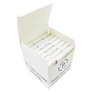 Popular Retail Paper pre Packaging tamaño personalizado rollos cono 1 1/4 Box Set 1000PCs Pack conos Box