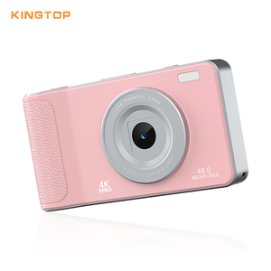 디지털 미니 캠코더 4인치 대형 화면 대용량 배터리 OTG 타입-C 어린이 사진 카메라 플라스틱 청소년용 완벽한 카메라 - Product Image 1