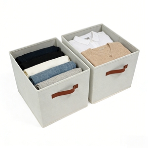 Caja de Almacenamiento de Ropa Plegable que Ahorra Espacio, Organizador de Armario de Tela Resistente para <span class=keywords><strong>Juguetes</strong></span> y Artículos de Organización del Hogar - Product Image 5