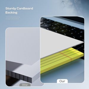 Almohadillas legales amarillas Líneas Ancho Ruled Impresión a doble cara Libretas amarillas 30 hojas/60 páginas Tamaño carta - Product Image 3