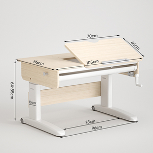 Solution de <span class=keywords><strong>bureau</strong></span> et chaise ergonomiques pour étudiants, avec <span class=keywords><strong>bureau</strong></span> réglable en hauteur, pour la maison et la salle <span class=keywords><strong>d</strong></span>'étude - Product Image 2