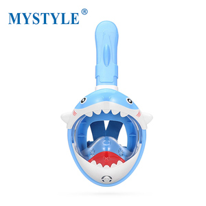 <span class=keywords><strong>Masque</strong></span> de plongée intégral <span class=keywords><strong>pour</strong></span> enfants 180 °   <span class=keywords><strong>Masque</strong></span> de plongée panoramique anti-buée avec un design mignon d'animaux <span class=keywords><strong>pour</strong></span> les enfants, plongée en apnée, natation - Product Image 1