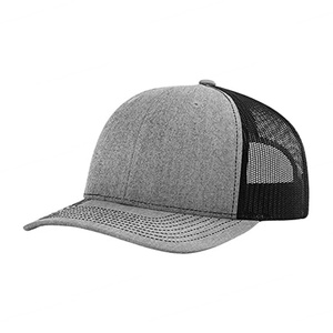 Gorra de camionero de estilo de marca de perfil medio, gorra estructurada naranja, gorra de malla de molde de marca Richardson 112 - Product Image 2