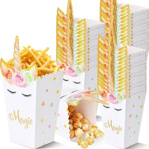 Boîtes <span class=keywords><strong>à</strong></span> popcorn en papier sur le thème de la <span class=keywords><strong>licorne</strong></span>, boîtes <span class=keywords><strong>à</strong></span> popcorn <span class=keywords><strong>licorne</strong></span>, décoration de fête pour enfants, boîtes <span class=keywords><strong>à</strong></span> popcorn en papier de qualité alimentaire - Product Image 1