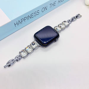 Bracelet de glace en diamant de haute qualité de luxe pour <span class=keywords><strong>Apple</strong></span> IWatchs9 bracelet de montre intelligente S10 produits 9/8/<span class=keywords><strong>7</strong></span>/SE femmes - Product Image 6