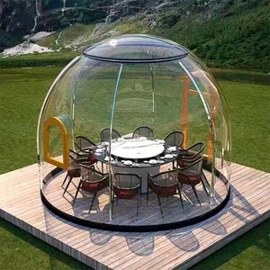 Maison à bulles étoilées, pavillon extérieur transparent, tente, hôtel, <span class=keywords><strong>dôme</strong></span> en polycarbonate, chambre - Product Image 3