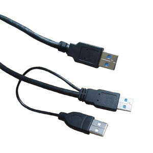 สายเคเบิลข้อมูล Lung Kay Usb 3.0 A to A ชนิดตัวผู้ 0.6 เมตร ความเร็วสูง สายทองแดงสีดำ ผลิตด้วยวิธีฉีดขึ้นรูป จากโรงงานโดยตรง - Product Image 5