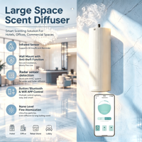 Crearoma B2b Radar Sensor Waterless Diffuser Model Meja Diffuser Aroma Pintar Terlaris dengan Bluetooth Wifi
