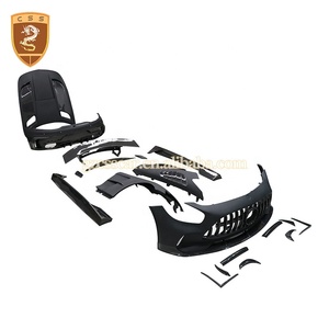 Kit de carrosserie en matériau Frp pour Mercedes Bens <span class=keywords><strong>Amg</strong></span> <span class=keywords><strong>Gts</strong></span> se tournant vers la série noire Style pare-chocs de voiture capot moteur Kit de carrosserie - Product Image 6
