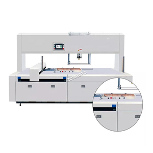 Machine <span class=keywords><strong>automatique</strong></span> CNC à tête unique pour le retrait des déchets de <span class=keywords><strong>carton</strong></span> et de papier, pour le découpage de boîtes en <span class=keywords><strong>carton</strong></span> et de gobelets - Product Image 3
