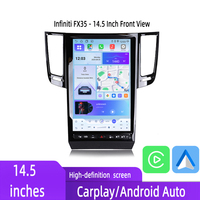 Pantalla de 14.5'' para Auto con GPS, DSP, CarPlay, WiFi, Bluetooth, Control del Volante y Cámara Trasera para Infiniti FX35/37 2007-2013