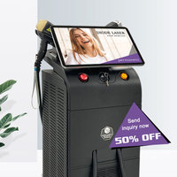 2022 Grande potenza 1600w diodo laser ghiaccio platino 808diodo laser depilazione 3 onde 755 808 1064 laser diodo ghiaccio platino titanio