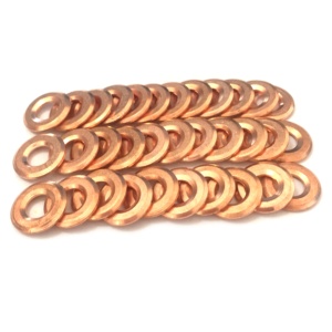 चीन निर्माता तांबा वॉशर फ्लैट ओ अंगूठी गैसकेट 7*16*2MM - Product Image 3