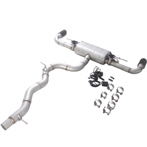ท่อไอเสีย GFC Catback Valvetronic สำหรับ <span class=keywords><strong>Audi</strong></span> <span class=keywords><strong>TT</strong></span> 8J <span class=keywords><strong>MK2</strong></span> quattro 3.2T ประสิทธิภาพสูง - Product Image 4