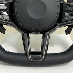 Volant <span class=keywords><strong>sport</strong></span> en fibre de carbone sur mesure pour <span class=keywords><strong>BMW</strong></span> M3 M4 M5 <span class=keywords><strong>M8</strong></span> X3M X4M X5M X6M G80 G82 F90 F91 F92 F93 F97 F98 G05 G06 - Product Image 4