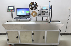 Marel Wpl9000 + L Thực Phẩm Thịt Lợn Chế Biến Cân Tự Động Trái Cây Thịt Rau Có Trọng Lượng Máy In Giá Nhãn Dán Nhãn Quy Mô Checkweigher - Product Image 3