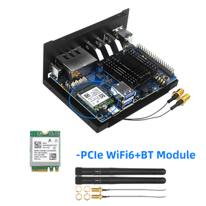 Orange Pi 5 Plus RK3588 8-Core 4 8 16GB RAM 8K Video Metal Case KIT Opcional WiFi6 BT 5,2 Módulo 64 256GB EMMC para <span class=keywords><strong>OPI</strong></span> 5 Plus - Product Image 6