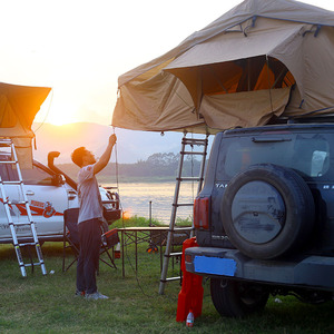 Tente de toit pour camping en montagne, tente de camping extérieure, tente de <span class=keywords><strong>voiture</strong></span> imperméable pour l'extérieur - Product Image 5