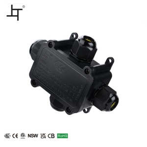 Cuộc sống lâu dài <span class=keywords><strong>IP68</strong></span> không thấm nước Hộp nối cáp không thấm nước kết nối hộp bao vây vườn ánh sáng máy ảnh an toàn hệ thống dây điện giải pháp - Product Image 5