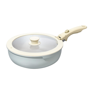 Juego de utensilios de cocina antiadherentes modernos de 13 piezas, ollas y <span class=keywords><strong>sartenes</strong></span> con protectores de <span class=keywords><strong>sartenes</strong></span>, juego de cocina de material metálico sin PFAS y PFOA - Product Image 4