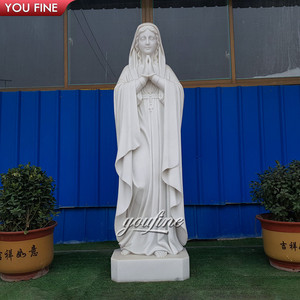 Église en marbre Notre Dame Bénisse Vierge Guadalupe Statue - Product Image 5