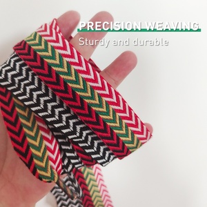 Jacquard Woven Round Flat <strong>Elastic</strong> Shoelaces Custom Charm Sports Replacement <strong>Strings</strong> For Sneakers With Metal And Plastic Tips - Product Image 6