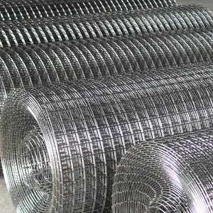 Square Mesh Fence Mesh Galvanized+pvc Coated Galvanized After Welding Hot Dipped Galvanized Welded Wire Mesh