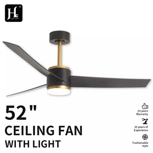 Ventilateur de plafond intelligent avec télécommande, moteur DC, 42 et 52 pouces, avec lumière, en ABS - Product Image 5
