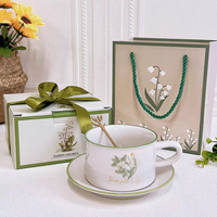 Emballage en papier rigide de luxe personnalisé OEM ODM, boîtes en papier à couverture rigide pour emballage de tasse
