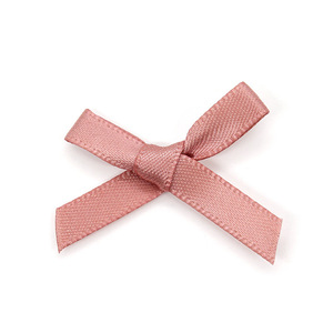 Noeud papillon de 6 mm, 200 pièces par sac, accessoires en polyester faits à la main, décoration de lingerie, ruban, mini noeud, vente en gros - Product Image 5