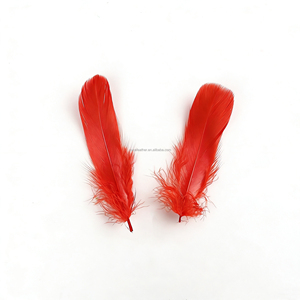Plumas de Ganso y Pato Teñidas de 13-17 cm (Color Personalizado Lavado) para Decoración de Bodas, Calidad Superior, Venta al Por Mayor/a Granel - Product Image 3