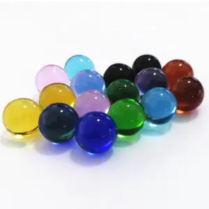 Bolas de vidro 2mm-200mm, bola de cristal de vidro colorido transparente