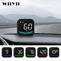 Neue Generation Windschutzscheiben-HUD Auto GPS Tacho mit KM/H MPH Anzeige, Übergeschwindigkeitsalarmen & Uhrfunktion