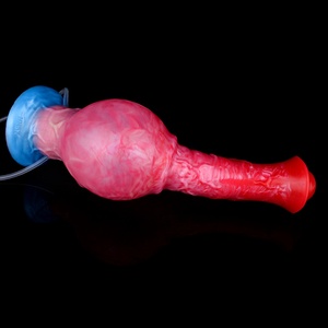 Godemiché gonflable fantaisie à jet de liquide, godemiché anal à nœud avec ventouse puissante, godemiché cheval, jouets pour adultes pour femmes et hommes - Product Image 5