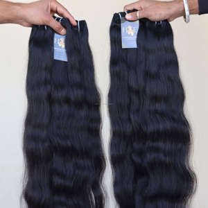 Mèches brésiliennes 100% vison, cheveux humains bruts, vison non traité, cuticule vierge, cheveux alignés, vendeur, vente en gros, brut ondulé - Product Image 3